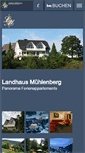 Mobile Screenshot of landhaus-muehlenberg.com